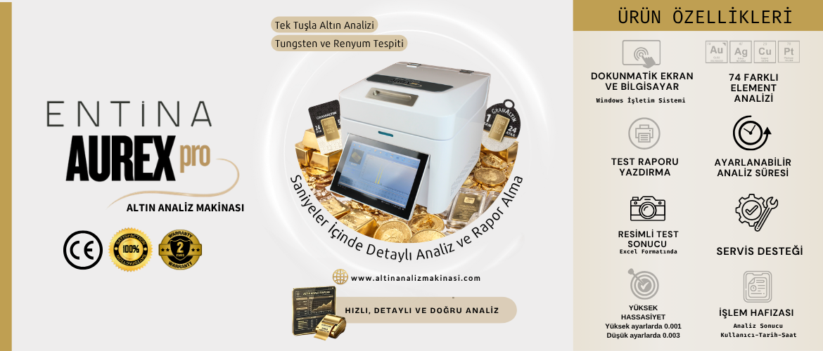 ALTIN ANALİZ CİHAZI