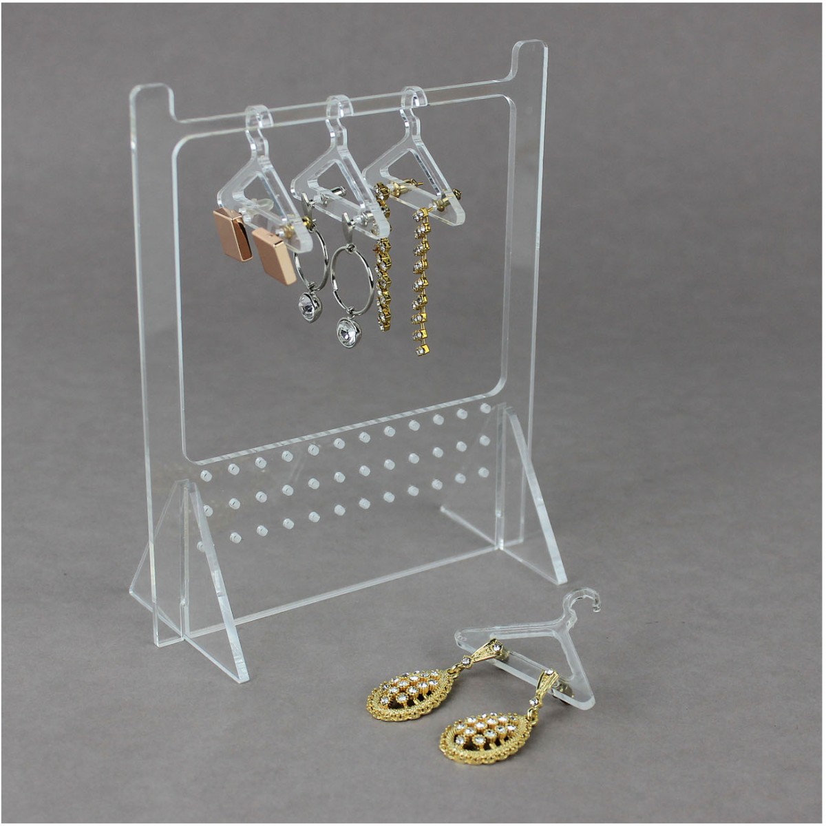 Ayaklı Takı Askısı Pleksi Küpelik Ayaklı Takı Askısı Pleksi Küpelik