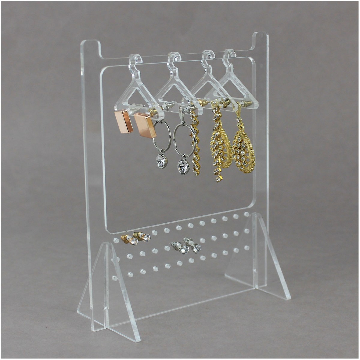 Ayaklı Takı Askısı Pleksi Küpelik Ayaklı Takı Askısı Pleksi Küpelik