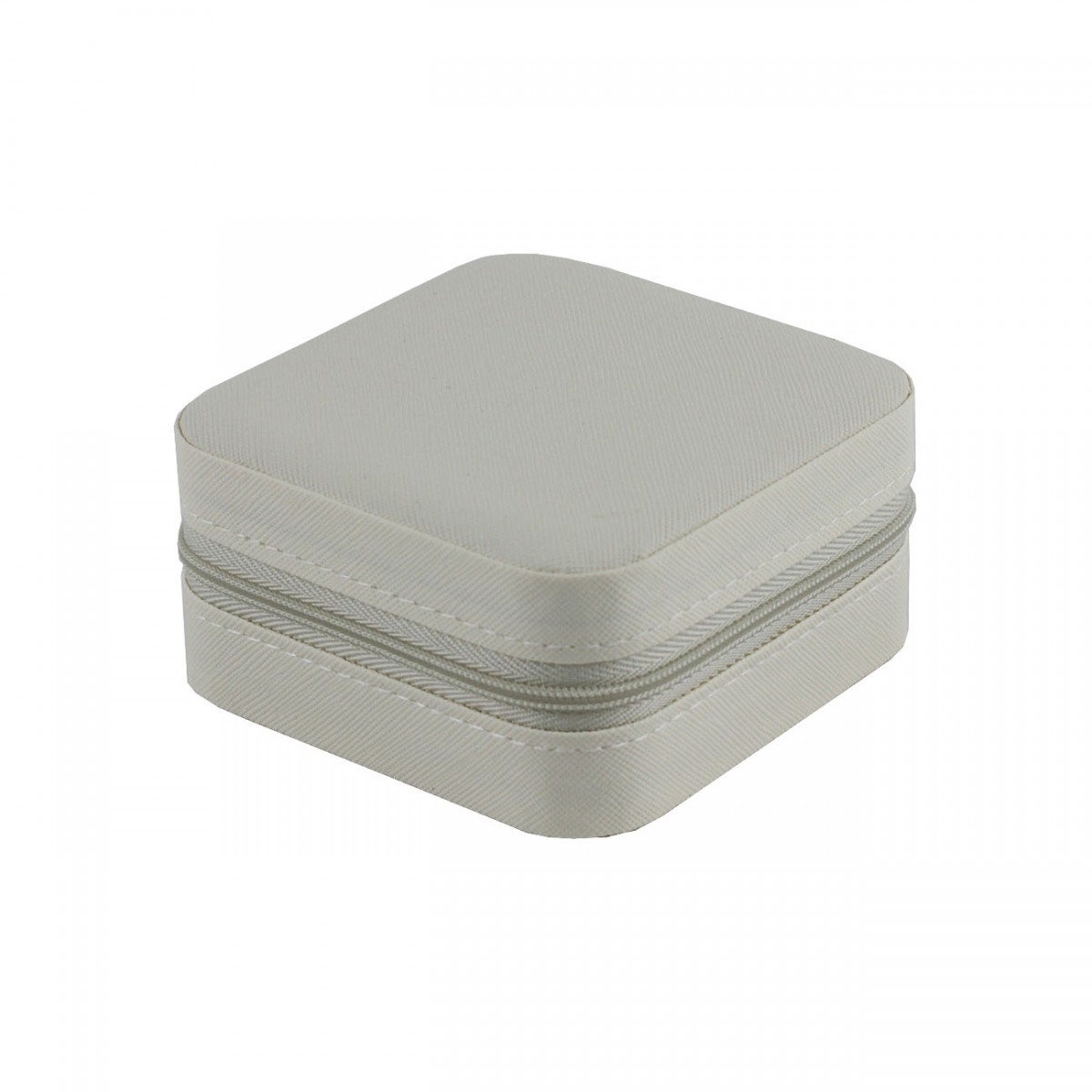 Deri Mücevher Çantası Seyahat Takı Kutusu Krem 10 Adet Deri Mücevher Çantası Seyahat Takı Kutusu Krem 10 Adet