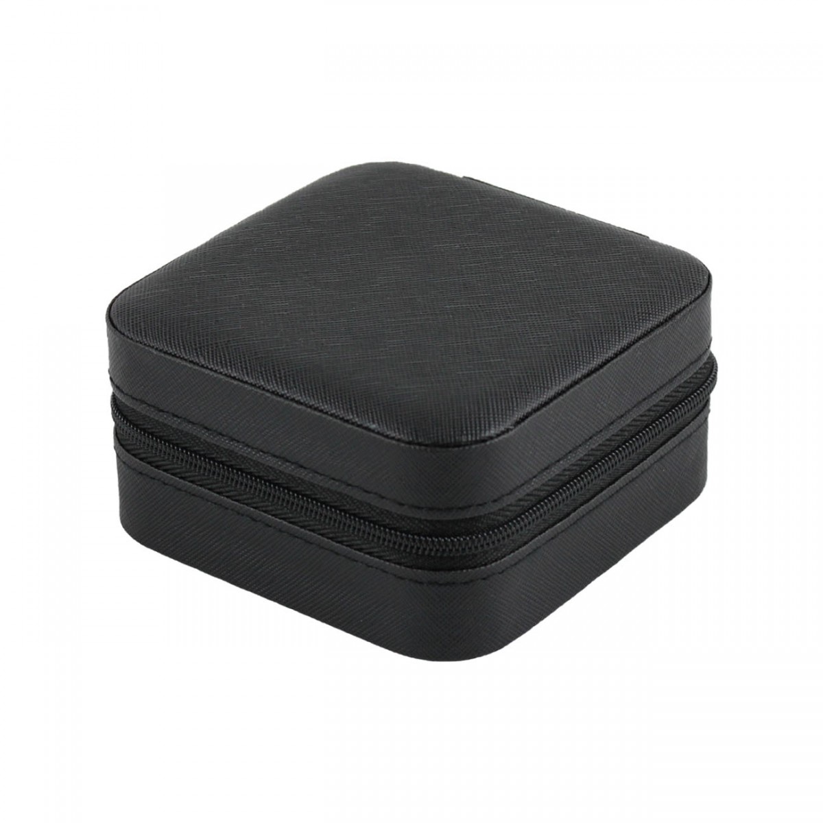 Deri Mücevher Çantası Seyahat Takı Kutusu Siyah 10 Adet Deri Mücevher Çantası Seyahat Takı Kutusu Siyah 10 Adet