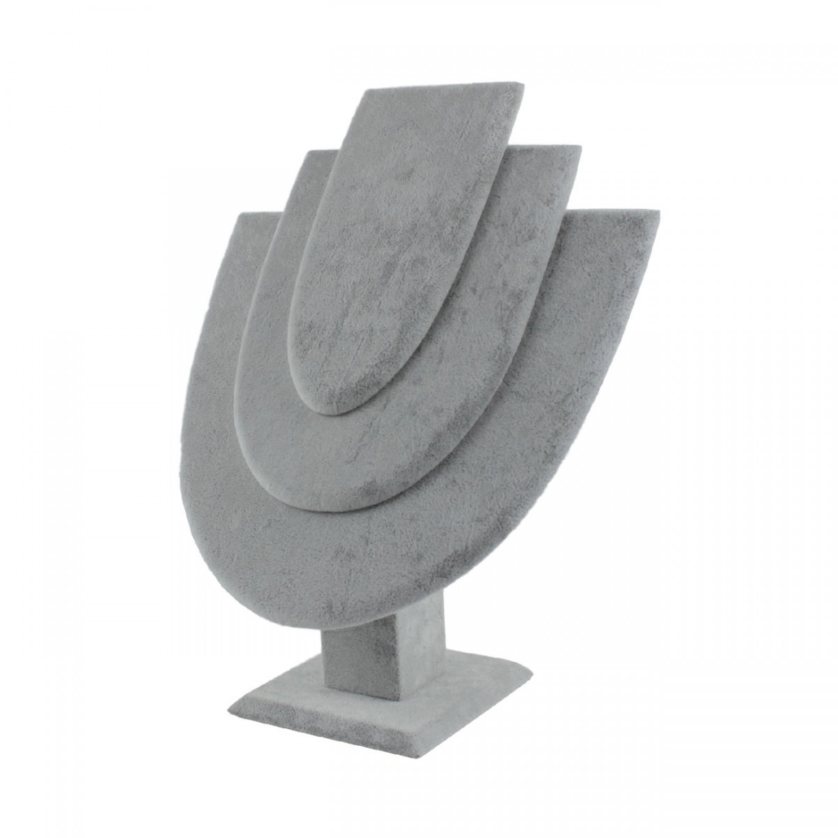 Kadife 3 katlı Kolyelik Gri Kadife 3 katlı Kolyelik Gri