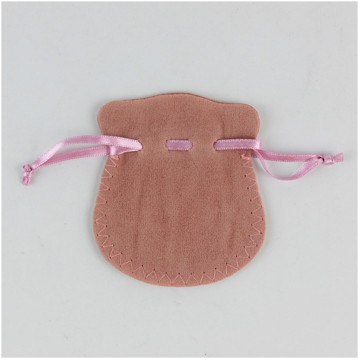 Kadife Oval Takı Kesesi No:1 Pudra 100 Adet Kadife Oval Takı Kesesi No:1 Pudra 100 Adet