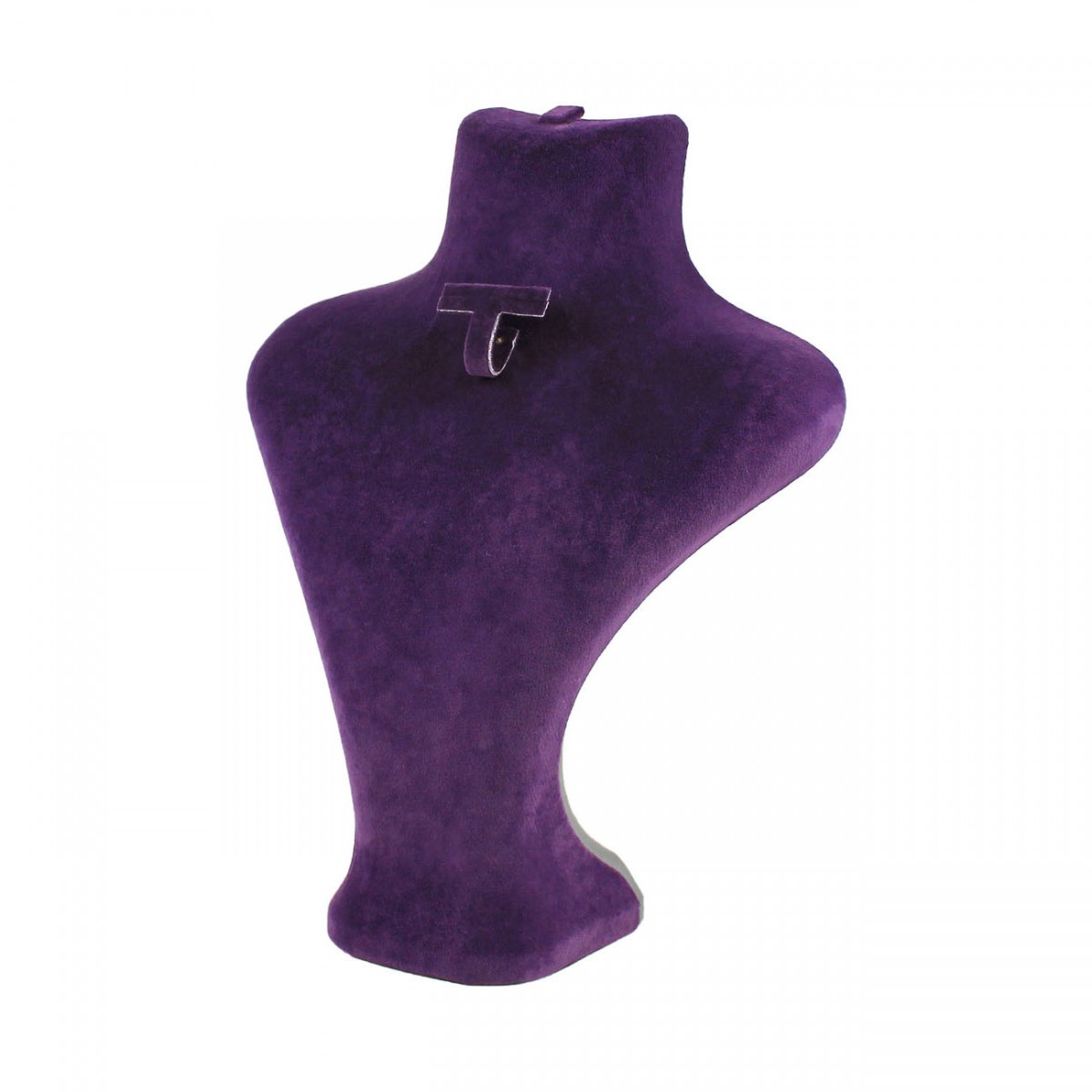 Kadife Set Boyun Manken Takı Standı Kolye Askısı Mor NO: 4 Kadife Set Boyun Manken Takı Standı Kolye Askısı Mor NO: 4