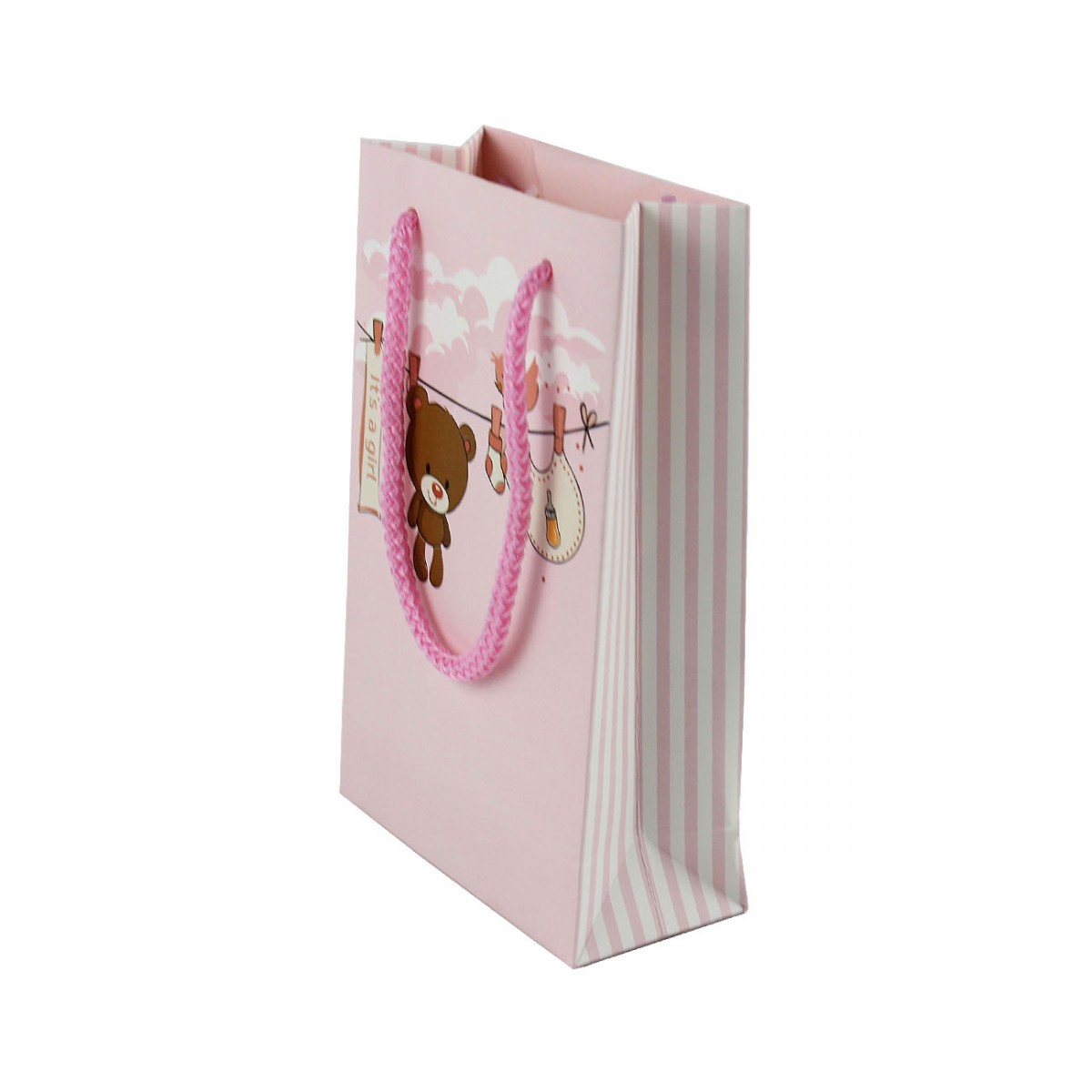 Karton Çanta Çocuk Serisi Pembe 250 Adet Karton Çanta Çocuk Serisi Pembe 250 Adet