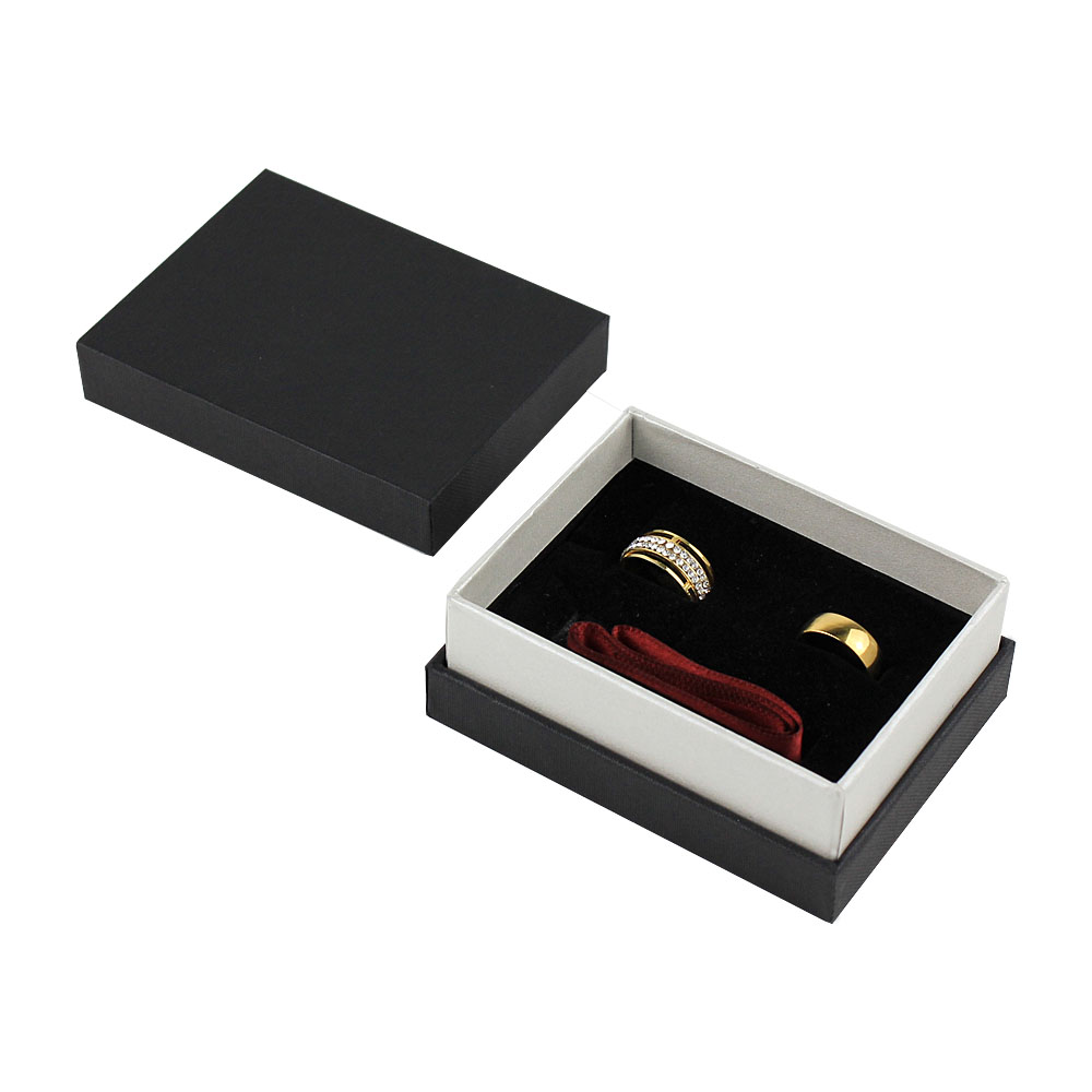 Kuyumcu Alyans Kutusu Siyah 20 Adet Kuyumcu Alyans Kutusu Siyah 20 Adet