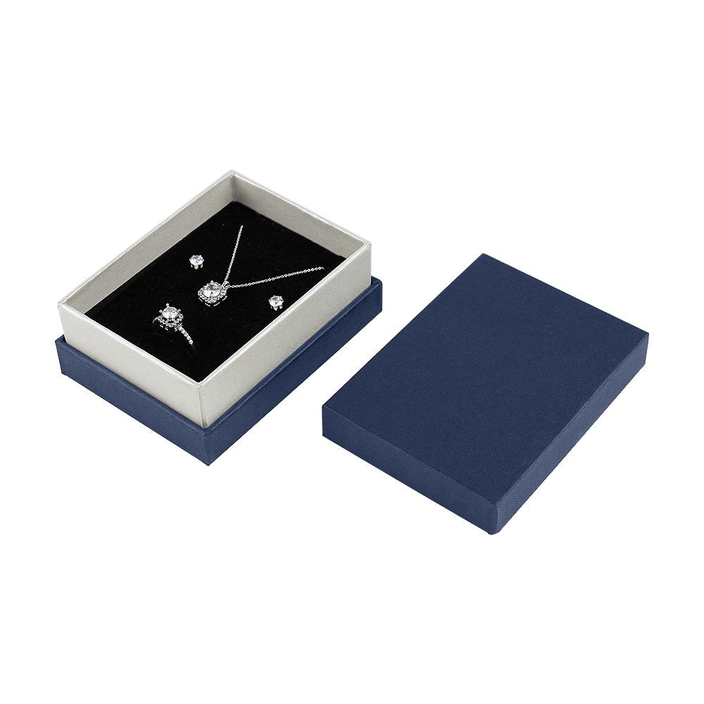 Kuyumcu Kolye Set Kutusu Baskılı 100 Adet Lacivert Kuyumcu Kolye Set Kutusu Baskılı 100 Adet Lacivert