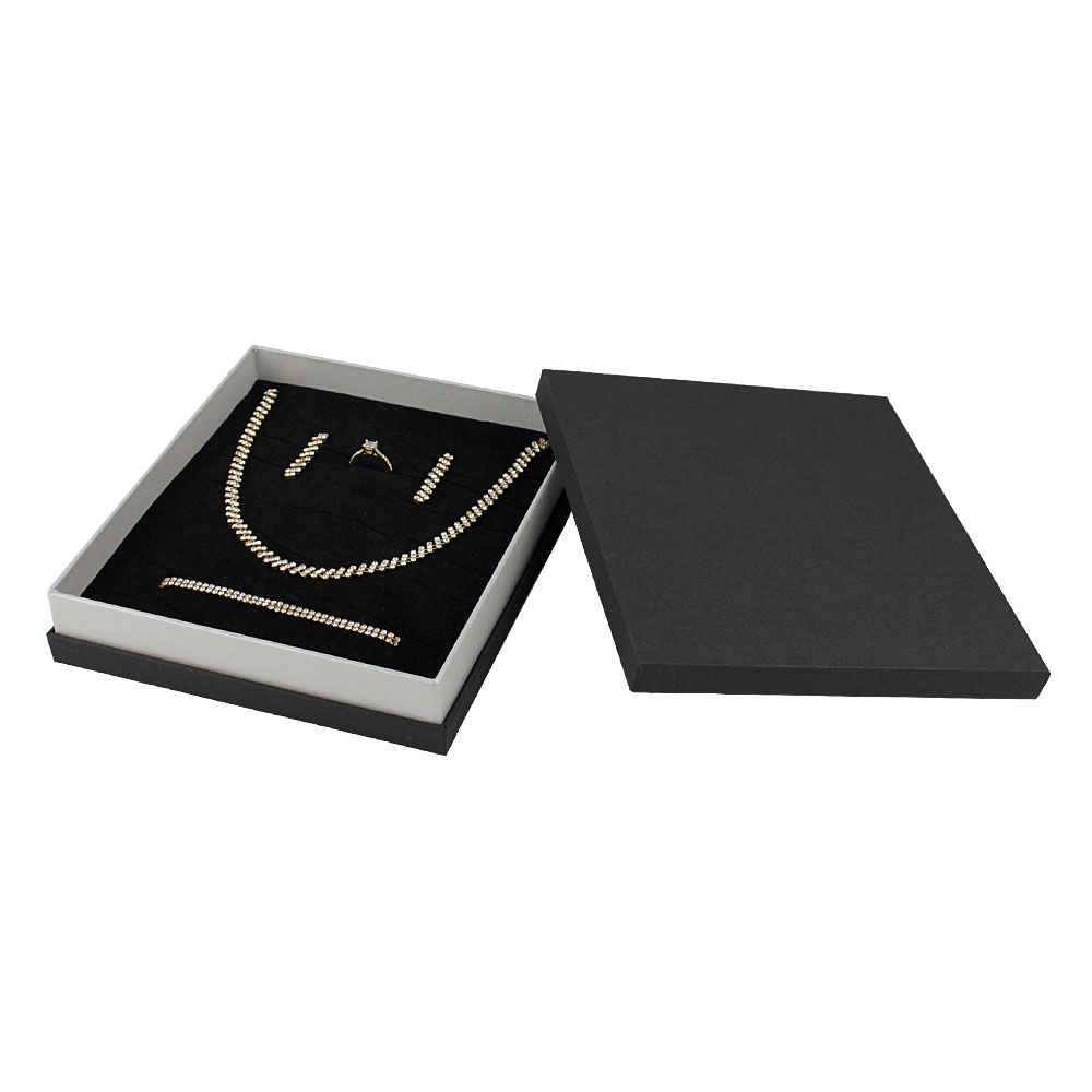 Kuyumcu Mücevher Set Kutusu Siyah 4 Adet Kuyumcu Mücevher Set Kutusu Siyah 4 Adet