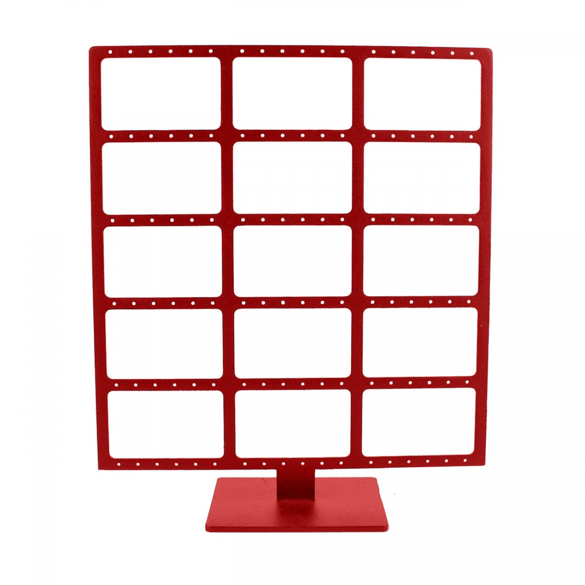 Metal Dikdörtgen Küpe Standı Kuyumcu Vitrini Küpelik Küçük Metal Dikdörtgen Küpe Standı Kuyumcu Vitrini Küpelik Küçük