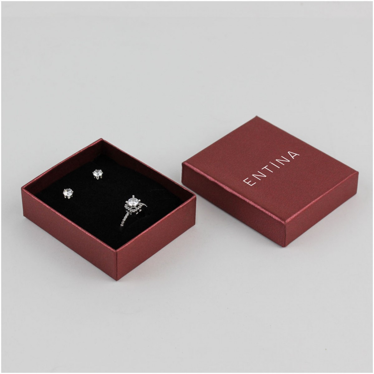 Mukavva Baskılı Küçük Kolye/Set Kutusu Mukavva Baskılı Küçük Kolye/Set Kutusu