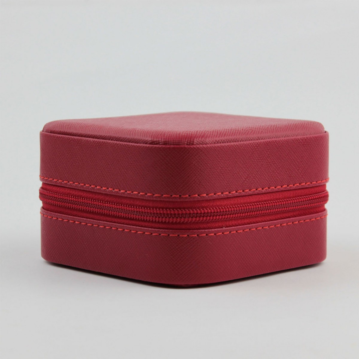 Seyahat Takı Çantası Mücevher Kutusu Kırmızı Seyahat Takı Çantası Mücevher Kutusu Kırmızı