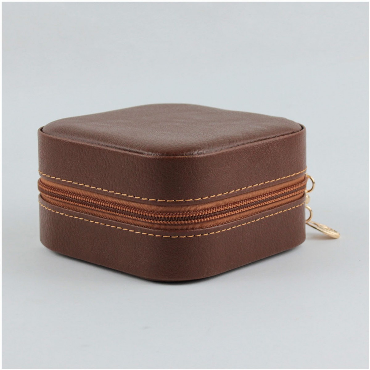 Seyahat Takı Çantası Mücevher Kutusu Taba Seyahat Takı Çantası Mücevher Kutusu Taba