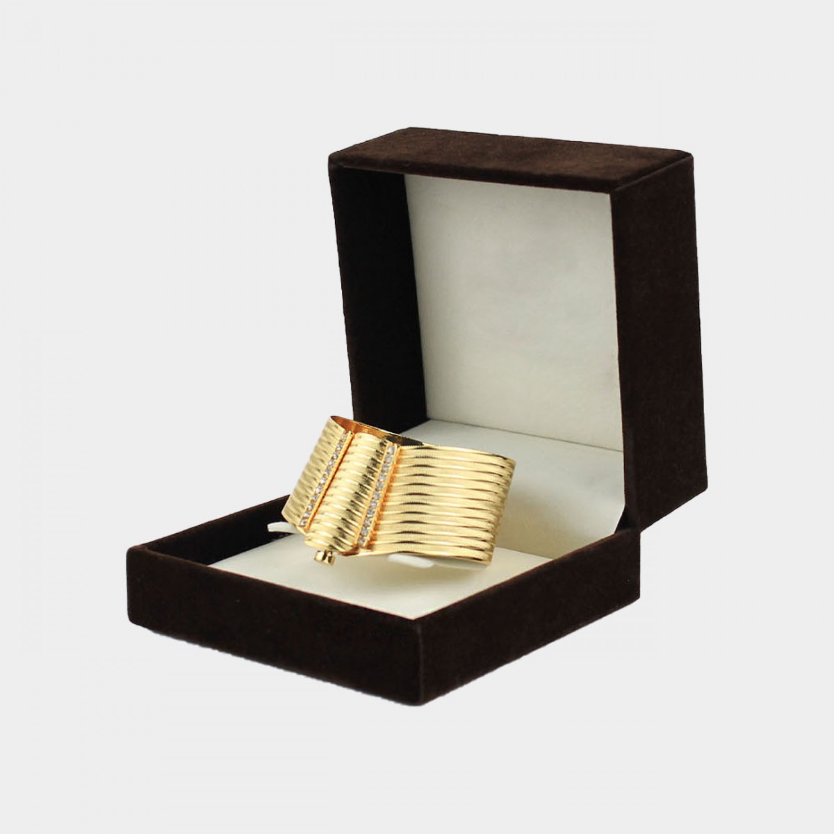 Süet Kelepçe Bilezik Kutusu - Entina Süet Kelepçe Bilezik Kutusu - Entina