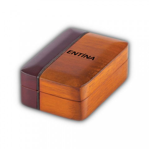 Ahşap Kolye Kutusu -Safran Ahşap Kolye Kutusu -Safran