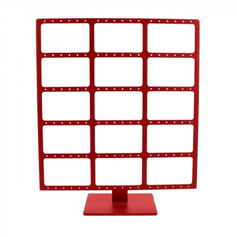 Metal Dikdörtgen Küpe Standı Kuyumcu Vitrini Küpelik Küçük Metal Dikdörtgen Küpe Standı Kuyumcu Vitrini Küpelik Küçük