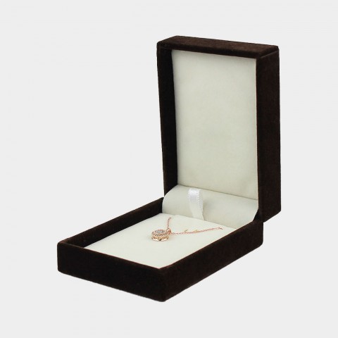 Süet Kolye Kutusu - Entina