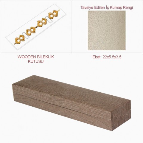 Wooden Bileklik Kutusu