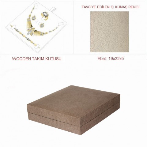 Wooden Takım Kutusu